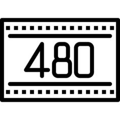 480 pixels