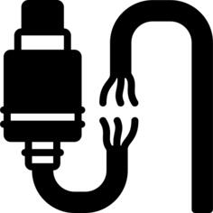 Broken cable