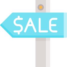Sale sign