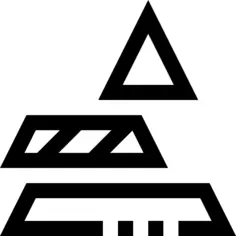 Pyramid chart