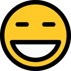 Grinning