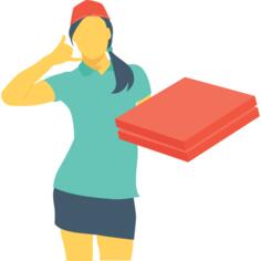 Delivery woman
