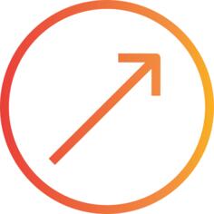 Diagonal arrow