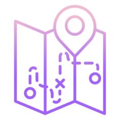 Map travel