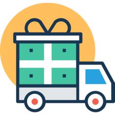 Delivery truck