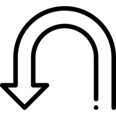 Curve arrow