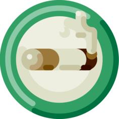 Smoking area