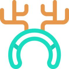 Reindeer antlers