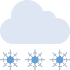 Snowing