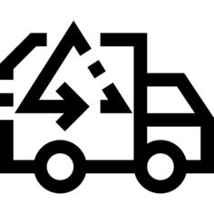 Recycling truck