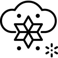 Snowing