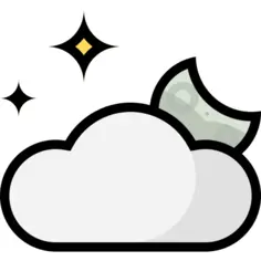 Cloudy night