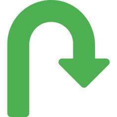 Curve arrow