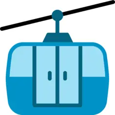 Cable car cabin