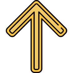 Up arrow