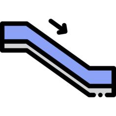 Escalator down