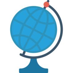 Earth globe