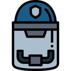 Police helmet