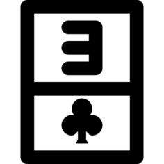 Three of clubs