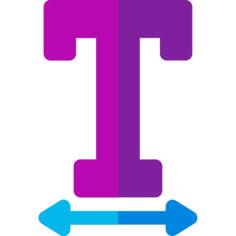 Text width