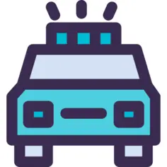警车
