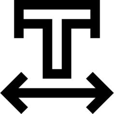 Text width