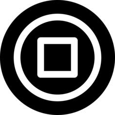 Stop button