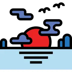 日落
