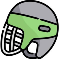 Hockey helmet