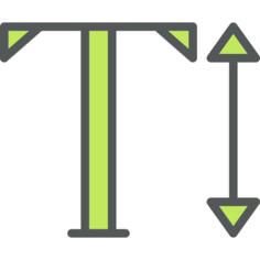 文字高度