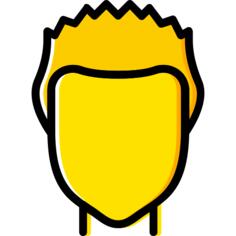 男人的头发