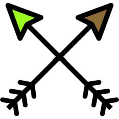 Diagonal arrows