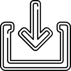 向下箭头