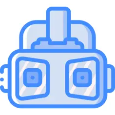 Virtual reality glasses