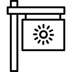 Hotel sign