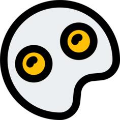 Fried eggs