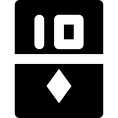 Ten of diamonds