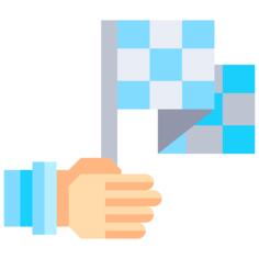 Finish flag