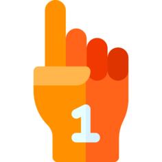 Foam hand