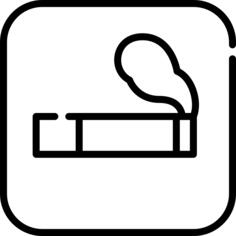 Smoking area