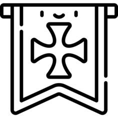 Heraldic flag