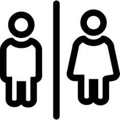 男女浴室概述标志