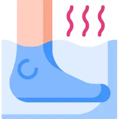 Warm water