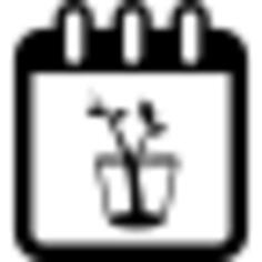 Day to plant a tree reminder daily calendar page interface symbol