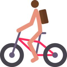 骑自行车