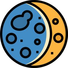 月亮