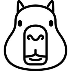 Capybara Head