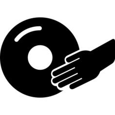 Scratching a music disc