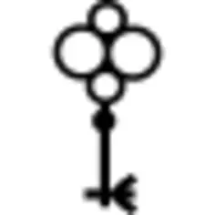 Four circles on top on key design