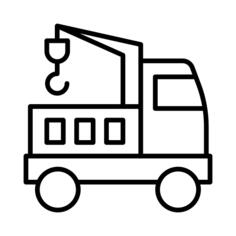 Crane truck